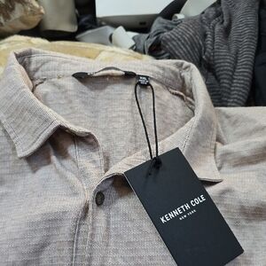 Kenneth Cole Light Brown Shirt
